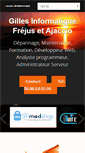 Mobile Screenshot of gilles-informatique.fr